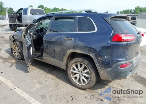 2014 Jeep Cherokee Limited из США, поврежденный, VIN 1C4PJLDB3EW256212